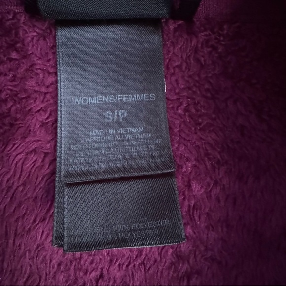 The North Face Osito Full Zip Fleece Jacket Purple Warm Soft Hiking Outdoors S - Picture 4 of 6